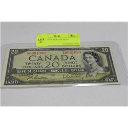 1954 TWENTY DOLLAR NOTE