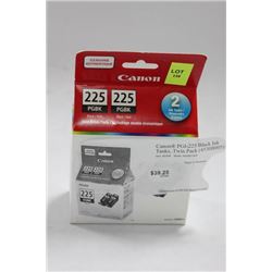 PACK OF 2 CANON PGI-225 PRINTER INK