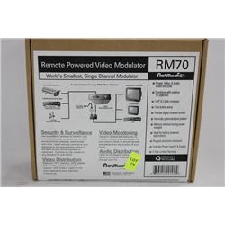 REMOTE POWERED VIDEO MODULATOR RM70