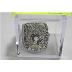 SYDNEY CROSBY 2008 CHAMPIONSHIP REPLICA RING