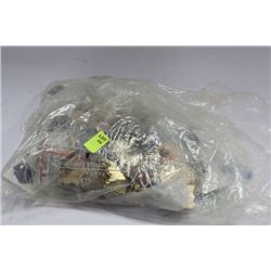 LARGE COLLECTION OF BRASS PINS AND BUTTONS