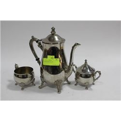 SILVER PLATED TEA SET