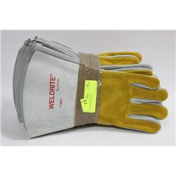(6) PAIRS OF WELDERS GLOVES