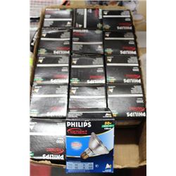 BOX OF HALOGEN BULBS HOUSEHOLD 50W
