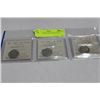 Image 1 : 1987-88-89 ICCS MS66 NICKELS X3