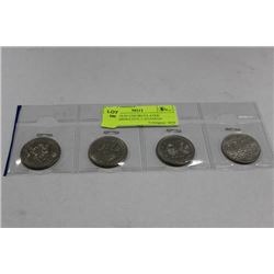 1970-71-74-82 UNCIRCULATED COMMEMERATIVE CANADIAN