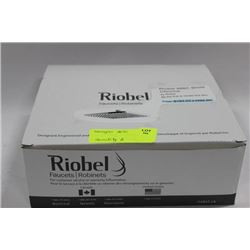 RIOBEL CHROME SQUARE SHOWERHEAD RETAIL $183.20