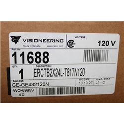 NEW SQUARE FLUORESCENT LIGHT FIXTURE X13