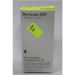BOTTLE OF PERRICONE MD NO FOUNDATION FOUNDATION