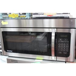STAINLESS/BLK GE OVER THE RANGE MICROWAVE