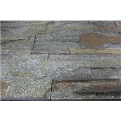 S-0522:SPARKLY GREY NATURAL SLATE STONE - FLAT