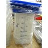 Image 1 : Measured Storage Containers - 22 Qt. - 12 Times the Money