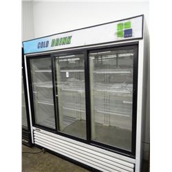 Turbo Air 3 Sliding Glass Door Refrigerated Merchandiser