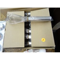 Case of 1 Dozen Whisks - 10 