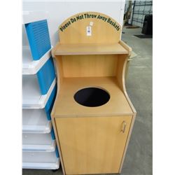 Trash Can Cabinet