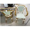 Image 1 : 8 Rattan Armchairs - 8 Times the Money - 2 Have Back Damage