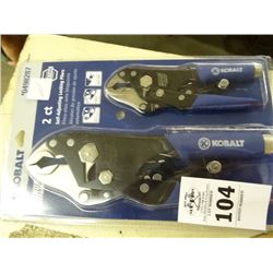 Kobalt 2 Pc. Vise Grip Set