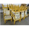 Image 1 : 26 Rattan Arm Chairs - 26 Times the Money