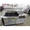 Image 1 : Imperial 6 Burner, Double Oven Stove w/Grill & Broiler