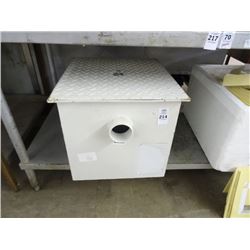 Large Capacity Grease Trap - Appears Never Used