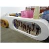 Image 2 : Beach Scene Contemporary Mica 3-Pc. Service Counter