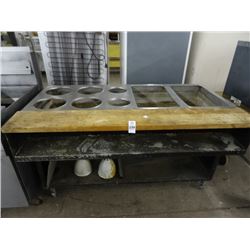 Gas 8-Comp Steam Table