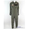 Image 1 : INDEPENDENCE DAY 1996 Movie Production Used USAF Flight Jumpsuit Wardrobe PROP