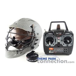 After Earth 2013 Movie United Ranger Cadet Production Used Remote Control PROP Helmet