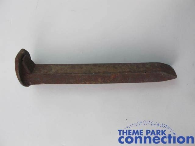 Disney THE LONE RANGER Train Scene Railroad Spike Piece Original Movie Prop