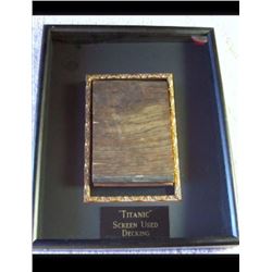 TITANIC 1997 Movie Production Used Rosarito Beach Scale Model Salvaged Deck  Prop Piece