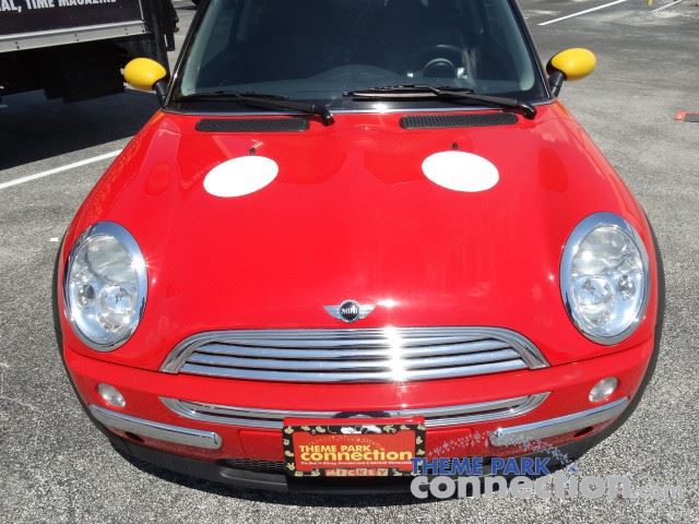 Disney MICKEY MOUSE 2004 MINI COOPER with Mouse Ears Custom Car