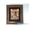 Image 1 : Disney Rare Pirates of the Caribbean Skull Logo Framed Canvas Fine Art Display