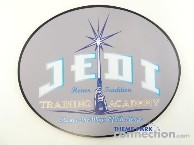 Disney Star Wars JEDI TRAINING ACADEMY Show Hollywood Studios Sign Used ...