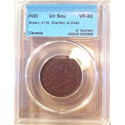 Breton # 576, Charlton # LC-4A2, CCCS VF-30, Rebellion Sou.