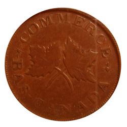 Breton # 671, Charlton # LC-20A1, CCCS VF-30, J Roy Thin Planchet token also associated to the 1837 