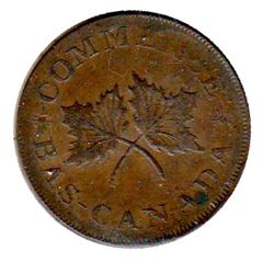 Breton # 671, Charlton # LC-20A2, ICCS EF-45, J Roy Thin Planchet token also associated to the 1837 