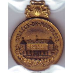 Leroux # 1220, Collège de Montréal, 1767 - 1885, AU to UNC.