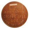 Image 1 : Medal; 1909 Grosse Isle, Québec. With rectangular hole for ribbon, CCCS MS-63. Bowman 1814a, only on
