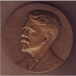 Medal; Honorable Cyrille F. Delage Surintendant de l'instruction Publique, Département de l'instruct