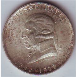 Austria; 1932 2 Shilling UNC 200th Anniversary of birth of Joseph Haydn.
