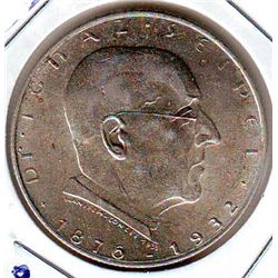 Austria; 1932 2 Shilling UNC Death of Ignaz Seipel.