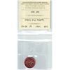 Image 2 : 1 cent 1965 ICCS MS-65; Large Beads, Pointed 5, Red.