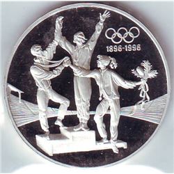 Australia: 20 dollars 1993, Olympics Series, 3 athletes on podium, KM # 218. Proof coin containing 1