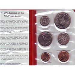 Australia Mint Set 1983 in Red booklet.