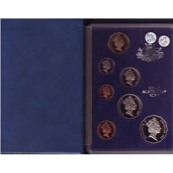Australia Proof Set 1983 in hard plastic case.