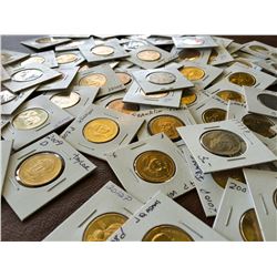 Usa: Liberty and president dollar, lot of uncirculated 75 coins.