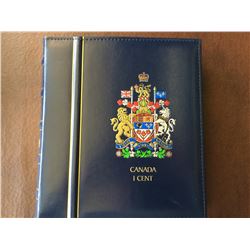 Canada one cent Vista album starting 1908-2011.