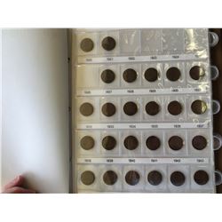 Duo of 1 cent and 5 cents nickel album.