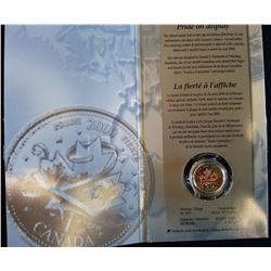 25 cents 2000 Pride Coloured in sleeve.