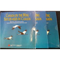 50 cents 1995, Discovering Nature Series; Birds of Canada 4 coins set. Box a bit impaired.